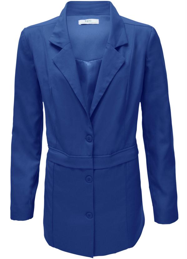 bonprix - Blazer Alongado Azul 8