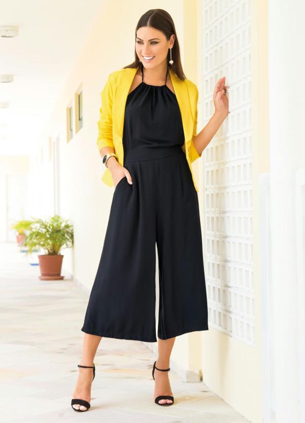 Quintess - Blazer Clássico Amarelo 5