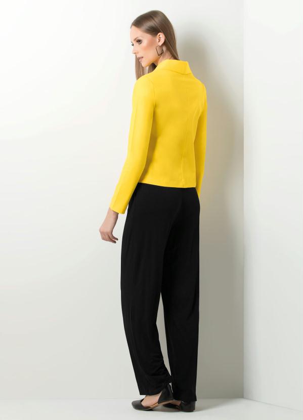 Quintess - Blazer Clássico Amarelo 6