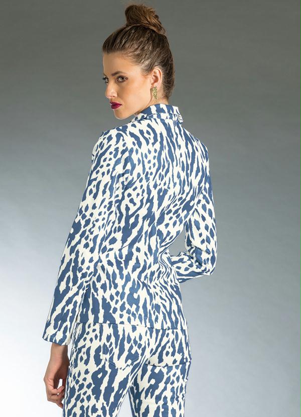 Quintess - Blazer Clássico Estampado 2