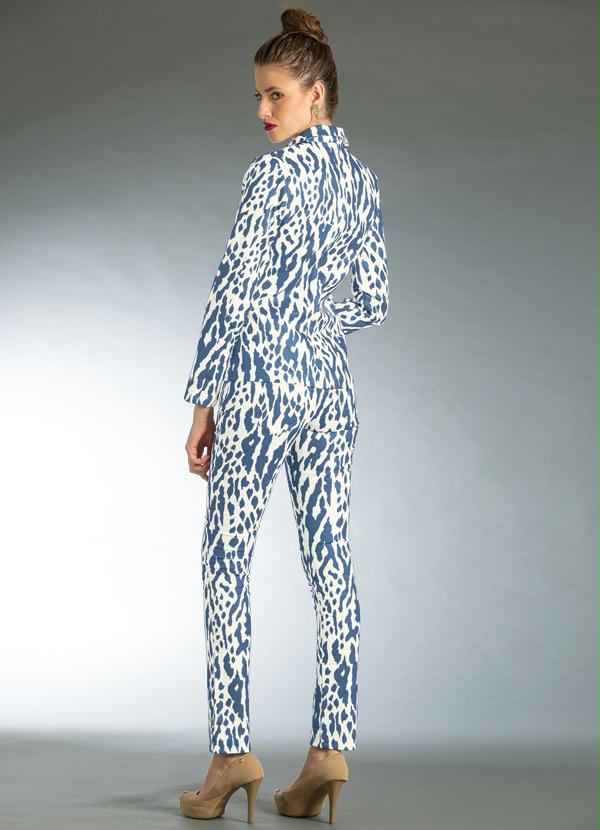 Quintess - Blazer Clássico Estampado 4