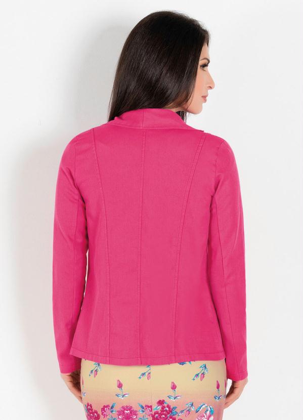 Outlet - Blazer Clássico Rosa Moda Evangélica 2