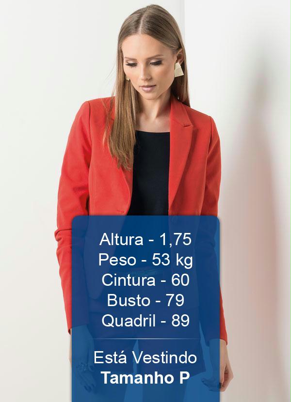 Quintess - Blazer Clássico Vermelho 2