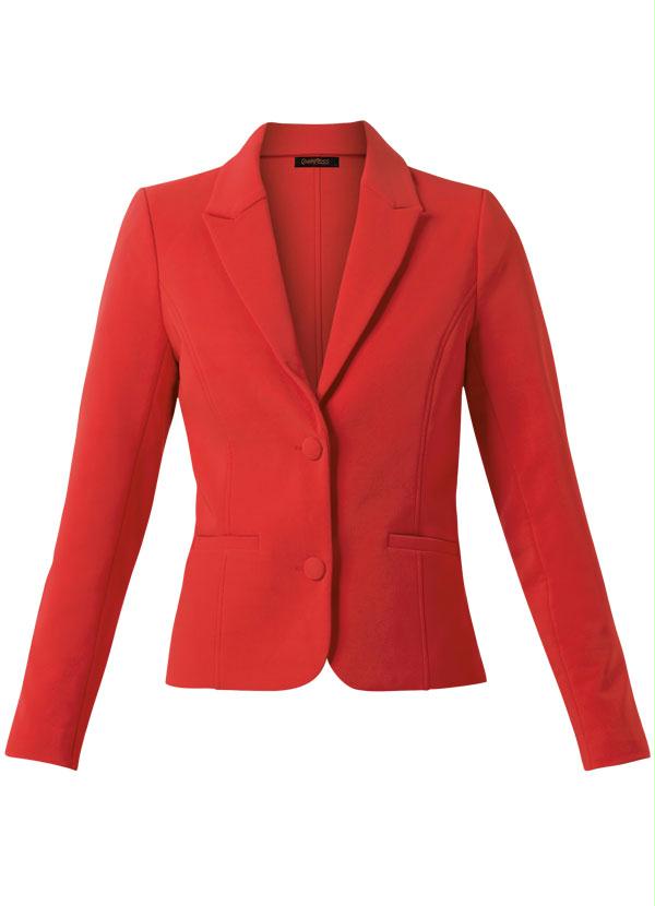 Quintess - Blazer Clássico Vermelho 6