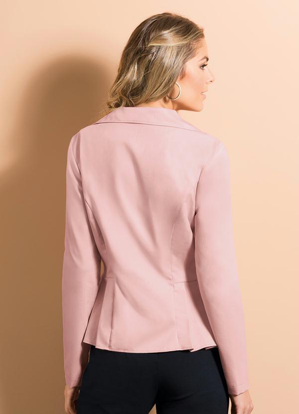 Quintess - Blazer Estilo Alfaiataria Rosê 2