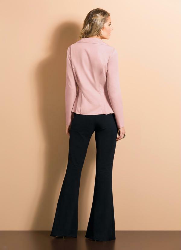 Quintess - Blazer Estilo Alfaiataria Rosê 5