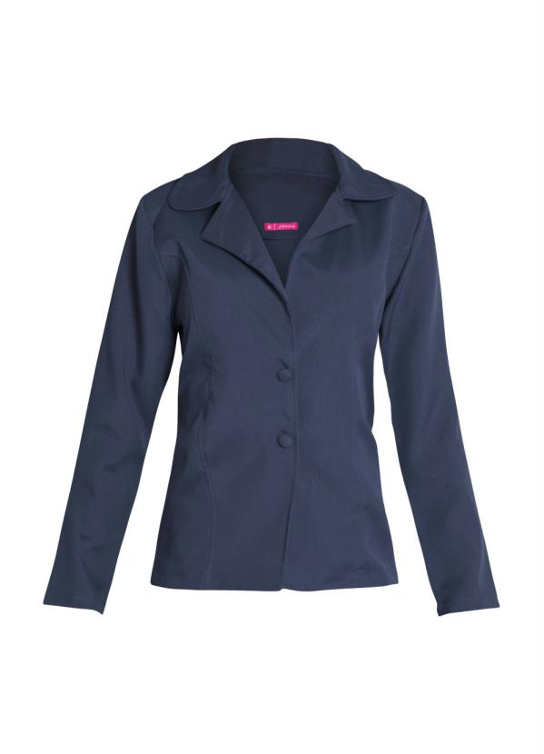 Janine - Blazer Marinho com Botões Frontais 5