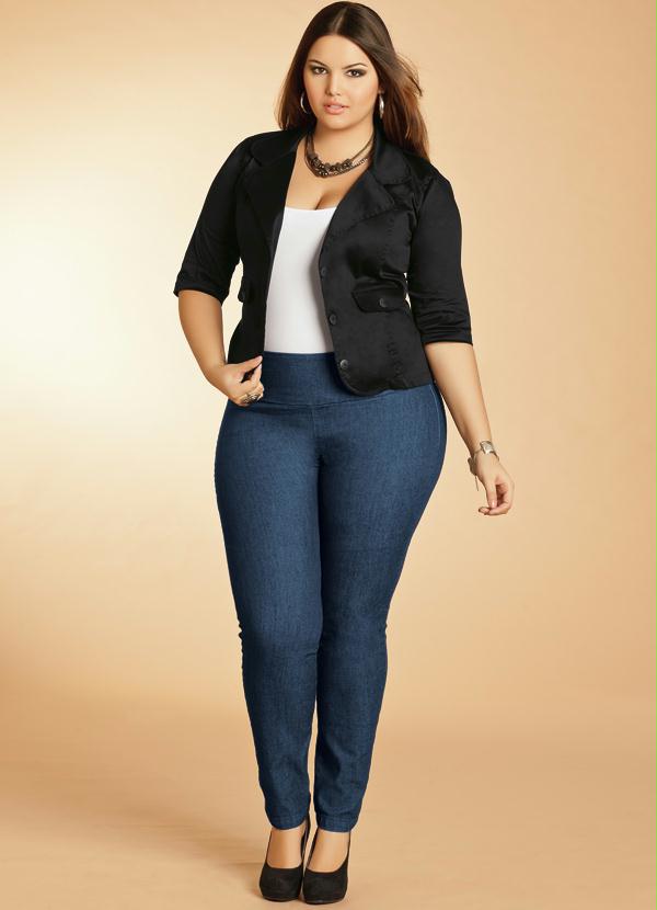 Quintess - Blazer Preto com Abertura Frontal e Lapela 5