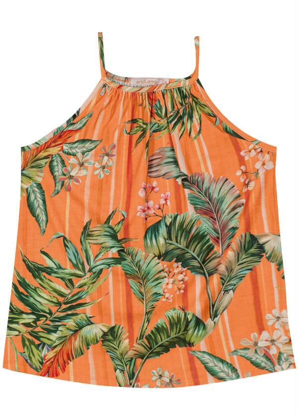 Endless - Blusa Feminina Laranja