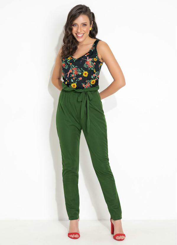 Moda Pop - Blusa Floral Soltinha com Alças 3