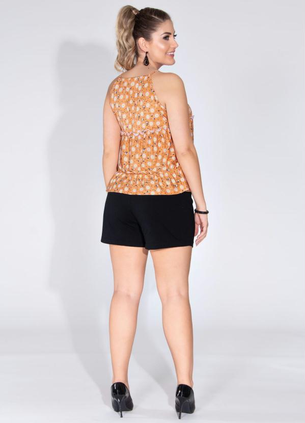 Outlet - Blusa Frente Única Floral 4