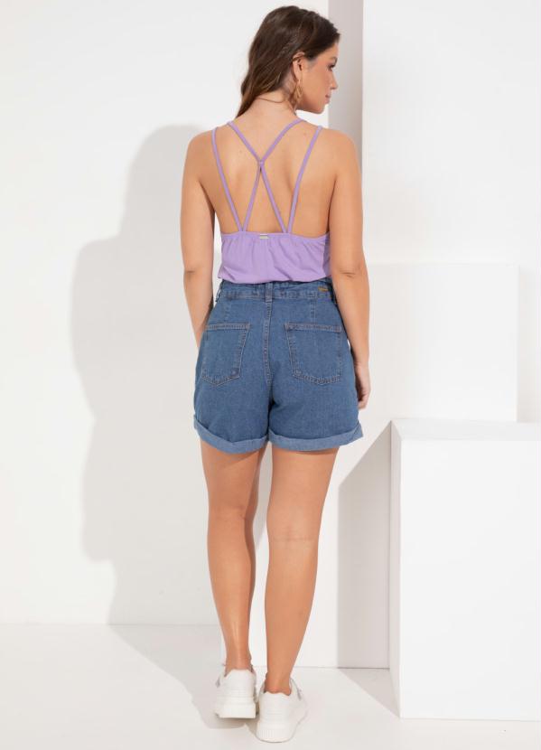 Outlet - Blusa Lilás com Alças 4