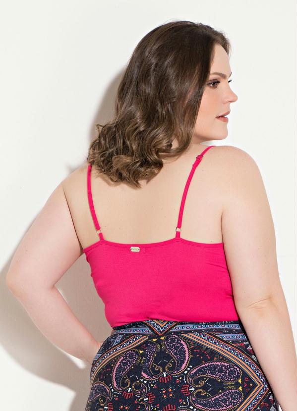 Quintess - Blusa Quintess Pink com Alças Reguláveis 7