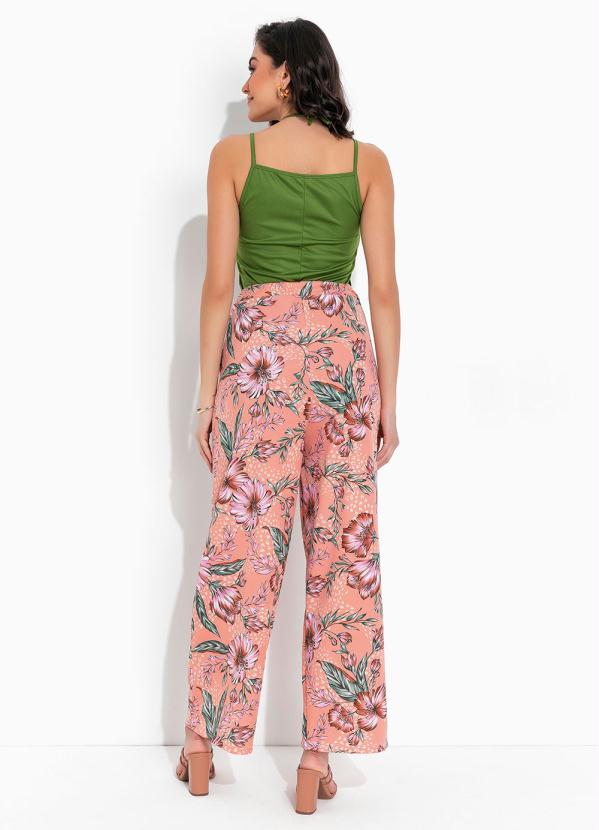 Queima Estoque - Blusa Verde Decote Reto com Gota e Alças 4