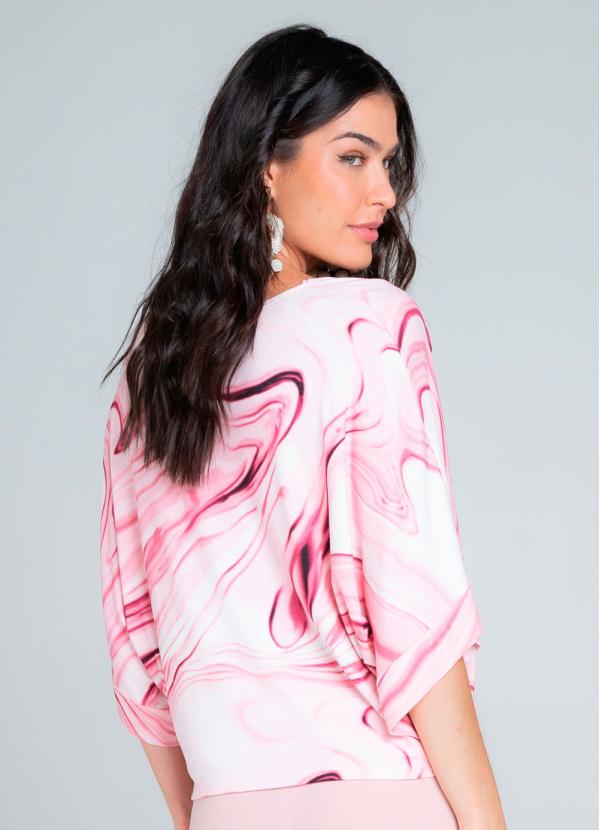 Endless - Blusa Feminina Estampada Rosa 2