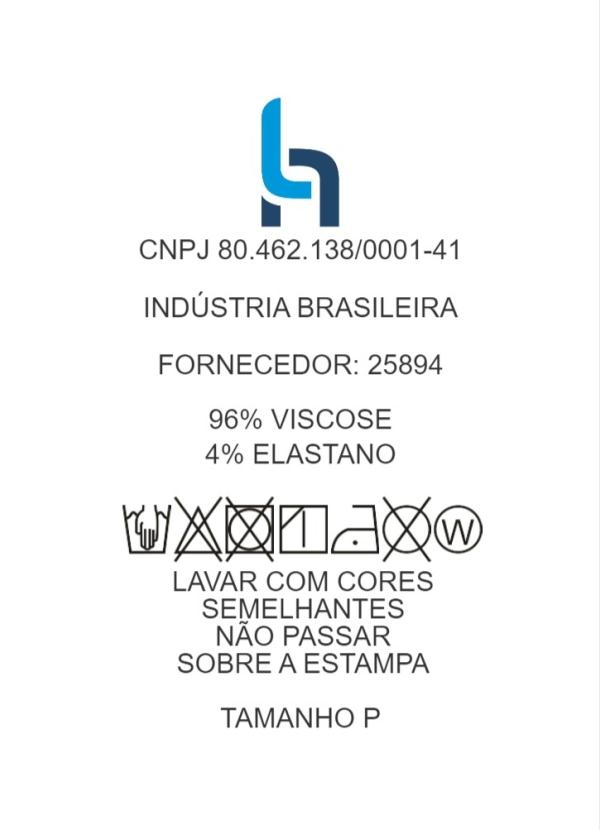 Outlet - Blusa Assimétrica com Estampa Bege 5