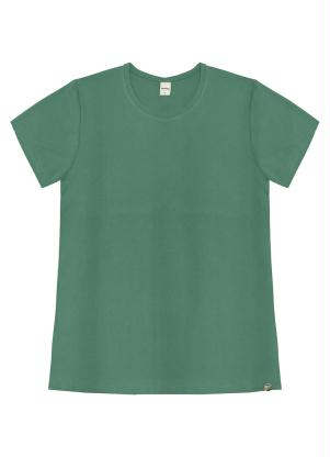Rovitex - Blusa Básica Visco Tricô Feminina Verde - ROVITEX