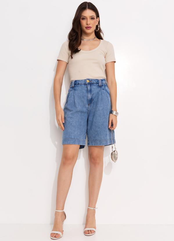 Colcci Jeans - Blusa Canelada Cj Bege 6