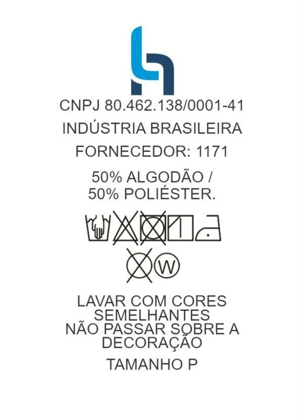 Moda Pop - Blusa Chumbo com Estampa com Brilho 8