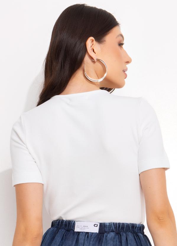 Colcci Jeans - Blusa Cj Off White 2