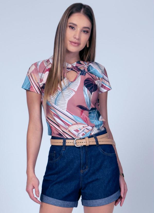 Blusas de best sale tiras estampadas