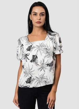 blusas de poliester e elastano