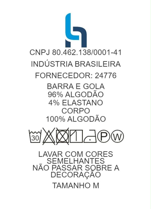 bonprix - Blusa Estampada com Barra e Manga Curta Branco 6