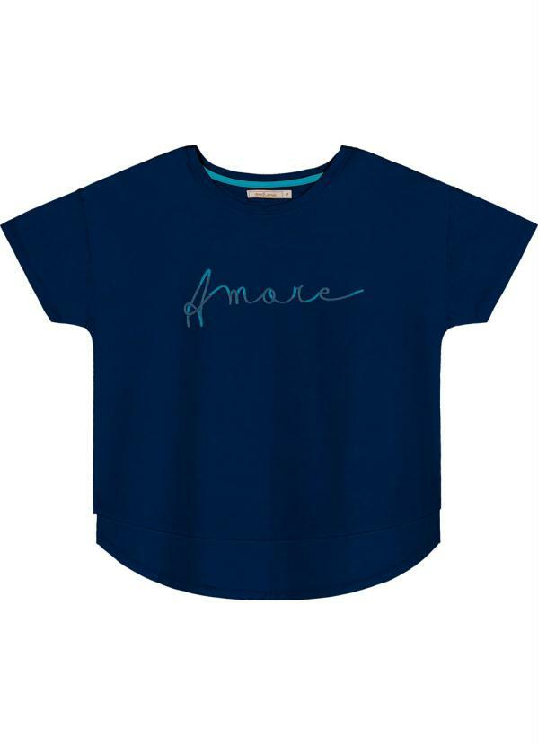 Endless - Blusa Feminina Amore Azul