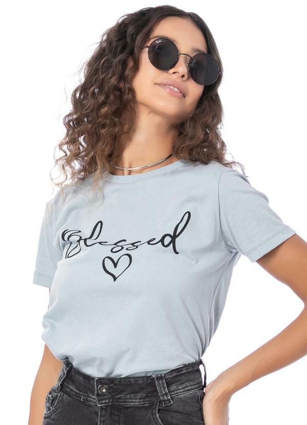 Up Close - Blusa Feminina Carolina Azul Claro