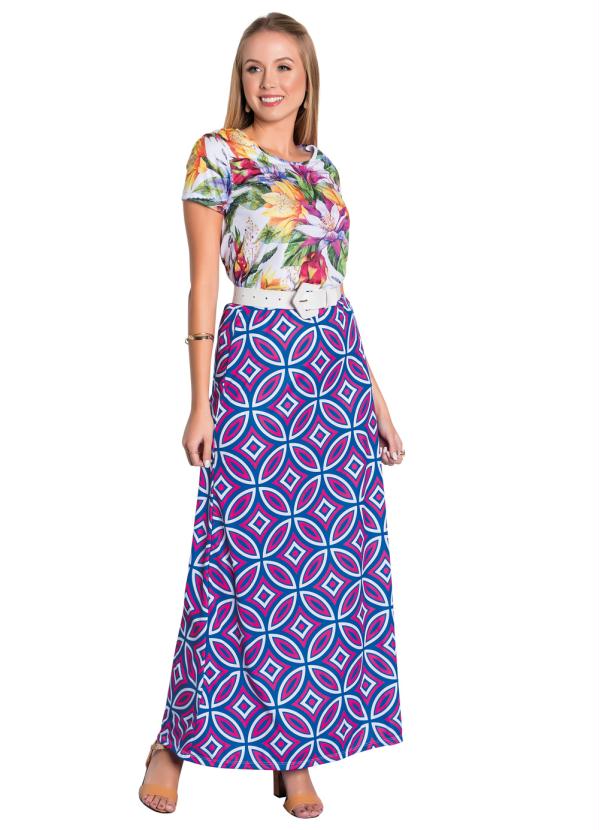 Outlet - Blusa Floral Moda Evangélica 5