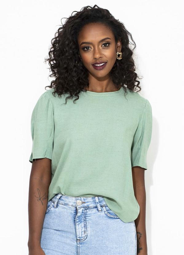 Forum - Blusa Linho Verde