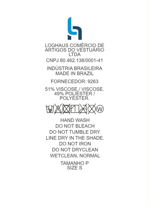 Quintess - Blusa Mullet Coral com Fendas