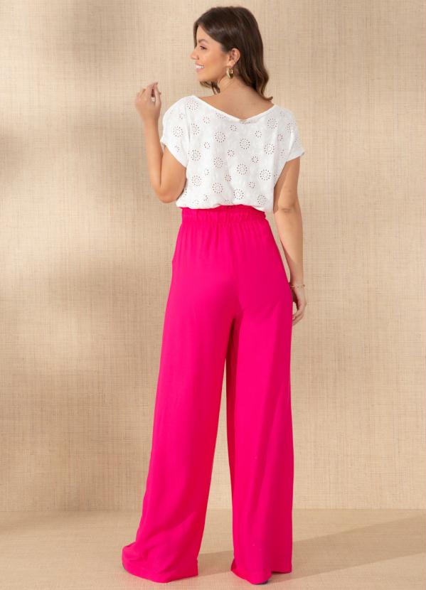 Quintess - Blusa Off White com Mangas Curtas 4