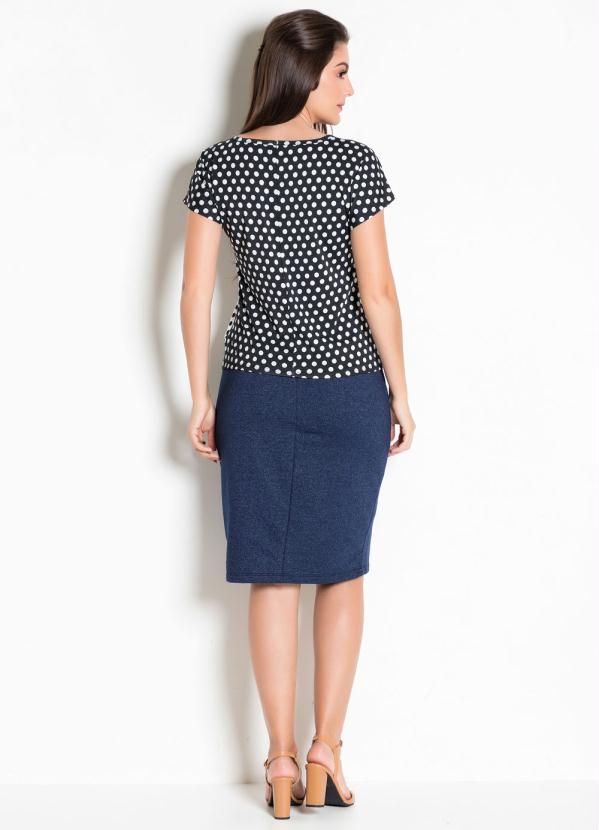 Outlet - Blusa Poá com Gota Moda Evangélica 6