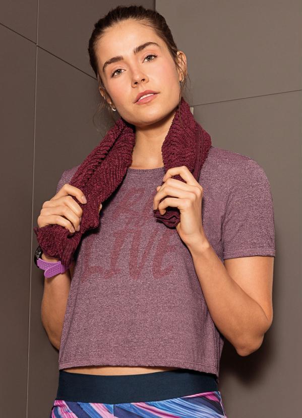 Malwee - Blusa Rosa Free To Live