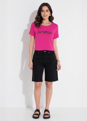 Quintess - Blusa Rosa - QUINTESS