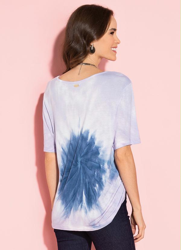 Quintess - Blusa Tie Dye com Mangas 2