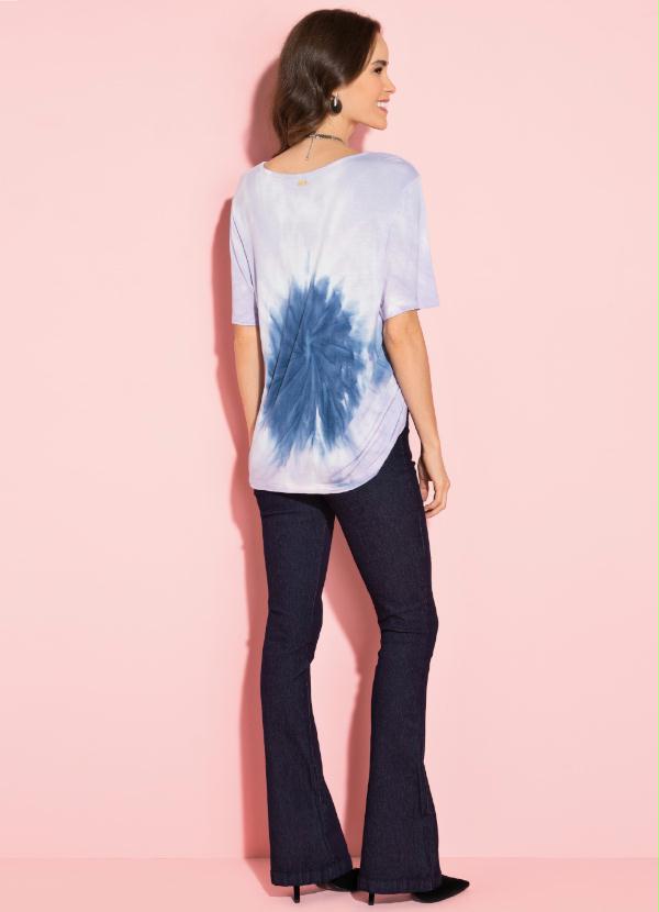 Quintess - Blusa Tie Dye com Mangas 4