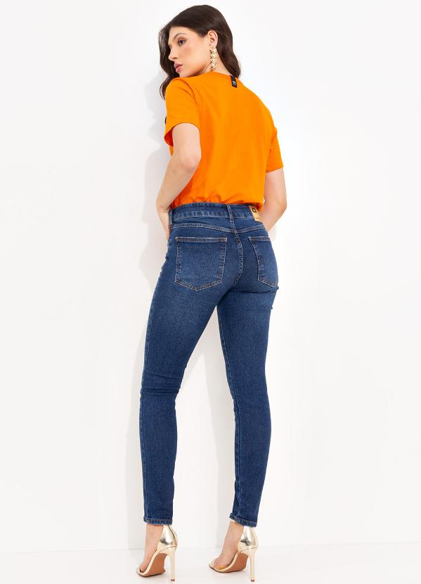 Colcci Jeans - Camiseta Cj Laranja 4