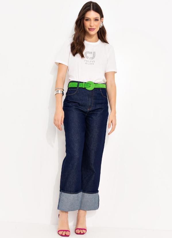 Colcci Jeans - Camiseta com Aplicação Cj Off White 3