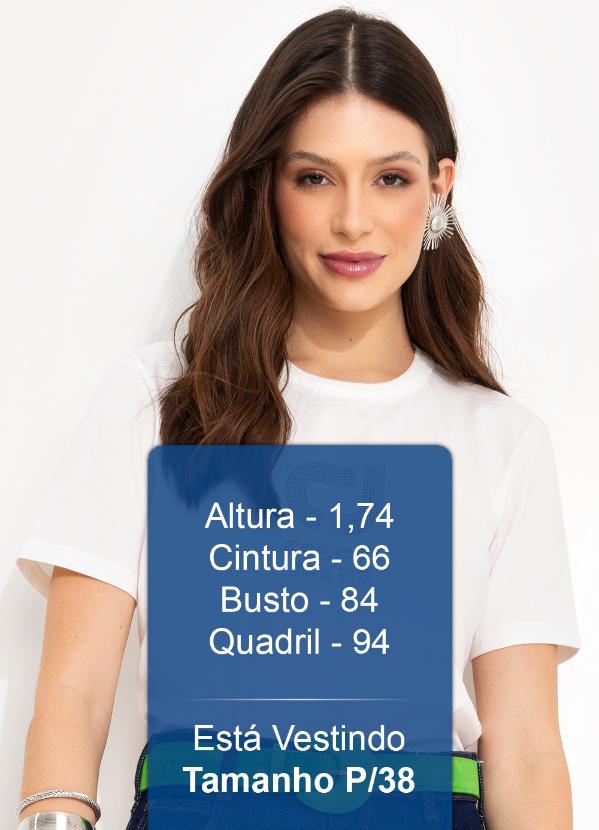 Colcci Jeans - Camiseta com Aplicação Cj Off White 6