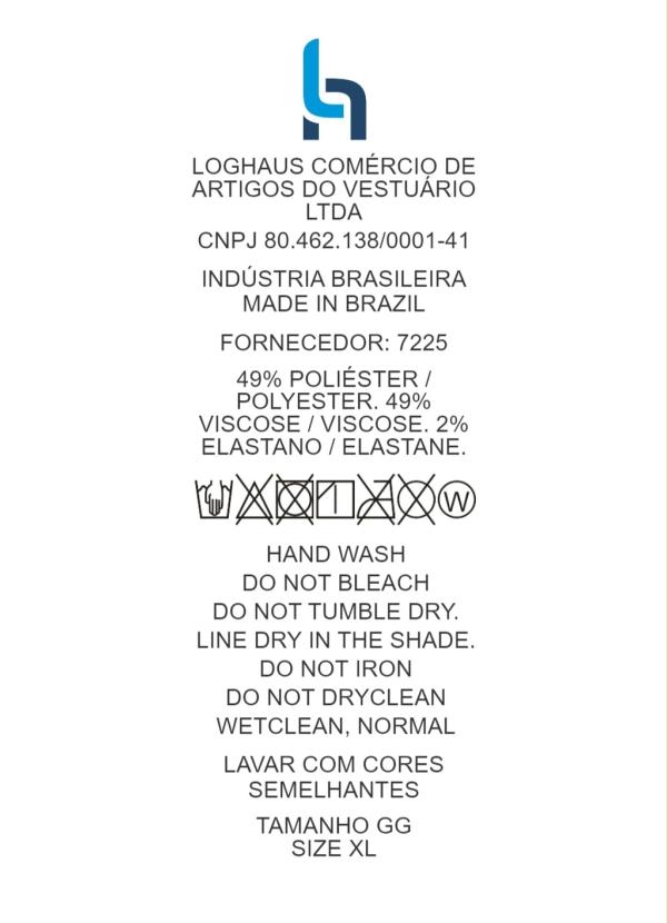 Quintess - Maxi Tee Floral Listrada Ampla 6