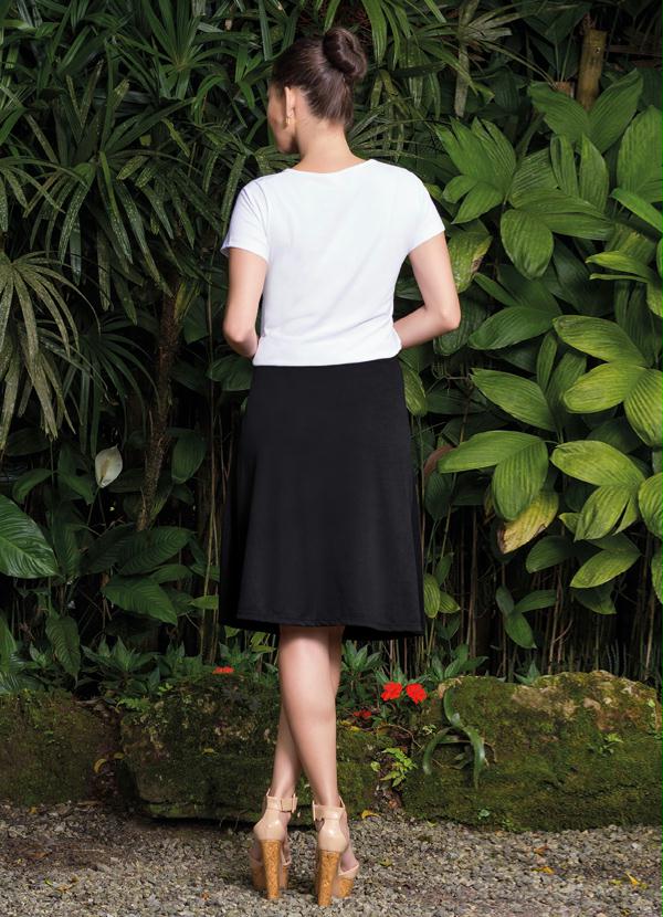 Rosalie - T-Shirt com Estampa Frontal Branca 4