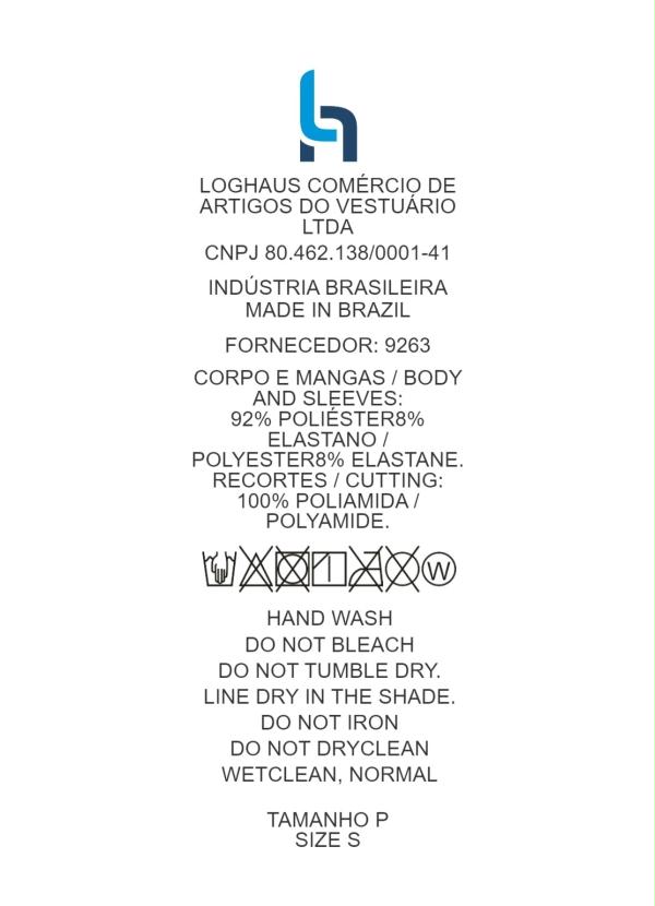 Quintess - Blusa Oncinha com Transparência nas Mangas 7