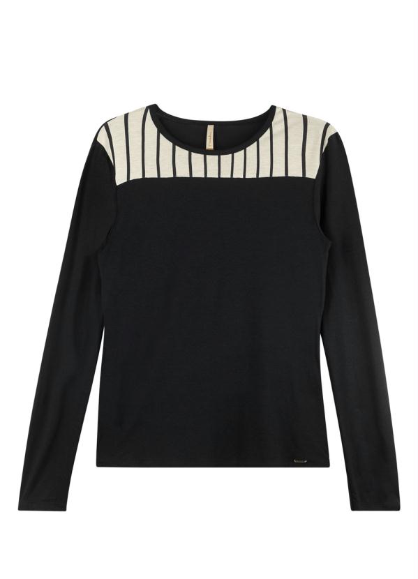 Marialícia - Blusa Preto 3