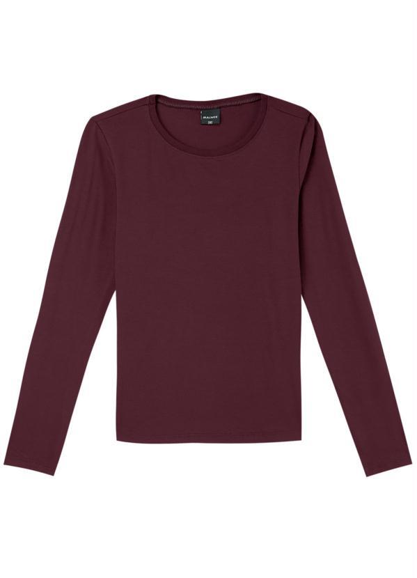 Malwee - Blusa Roxa Feminina em Viscose