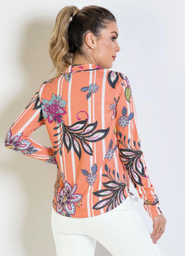 Outlet - Camisa de Mangas Longas Arabescos 2