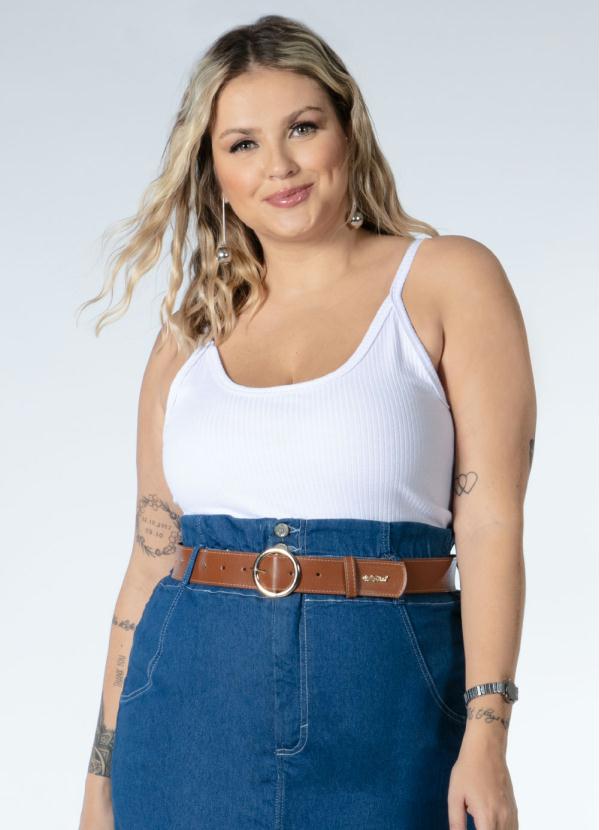 Quintess - Regata Branca Básica 5