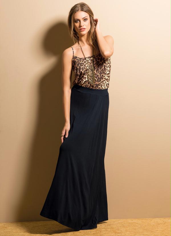 Quintess - Blusa de Alça Estampa Oncinha 5