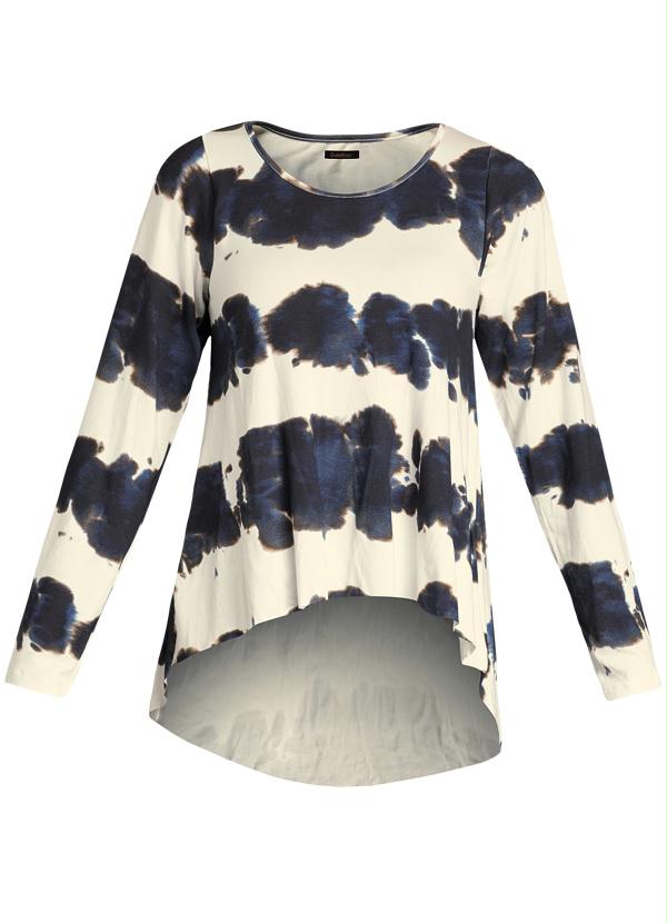 Quintess - Blusa Tie Dye Manga Longa 8